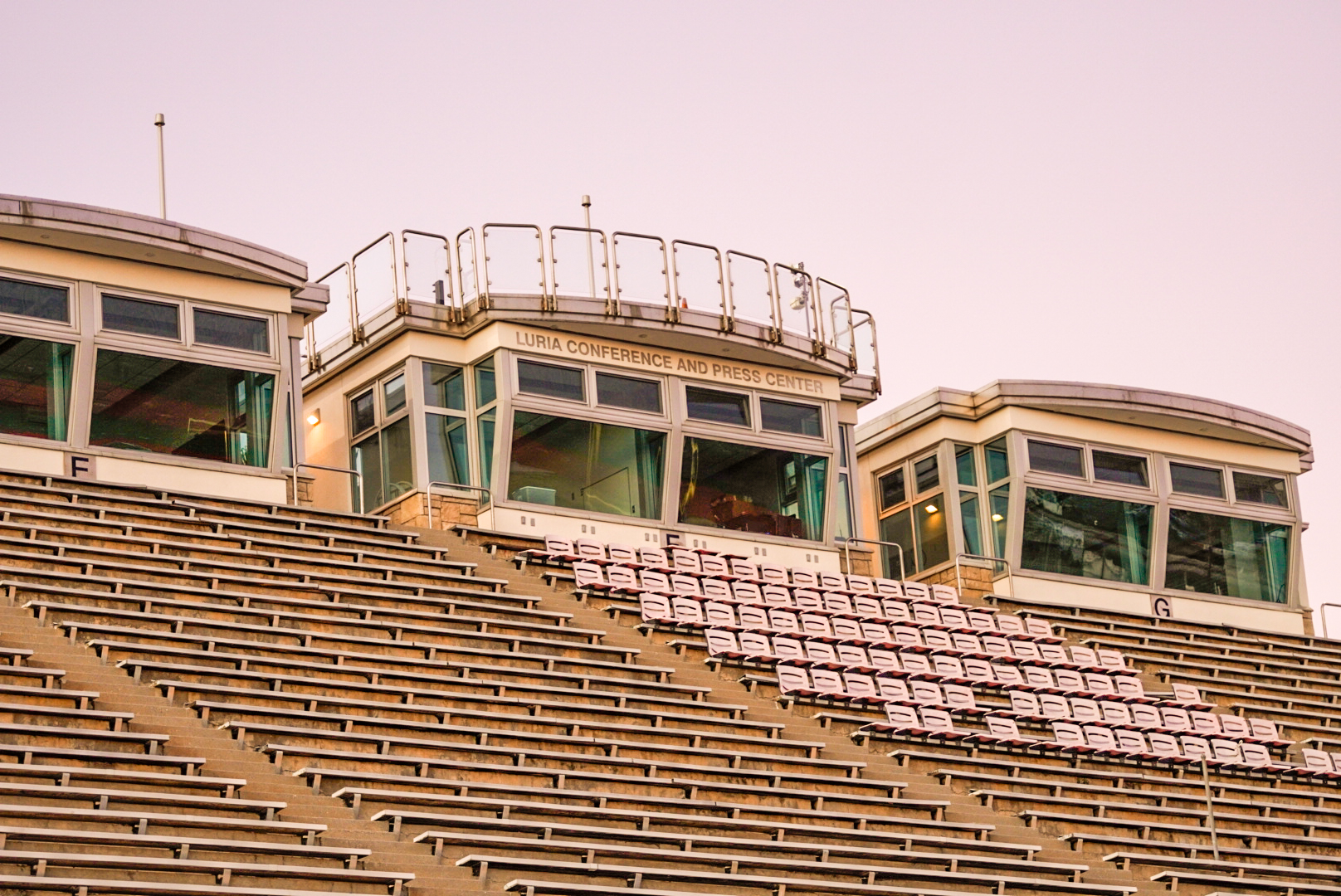 La Playa Stadium Press Boxes