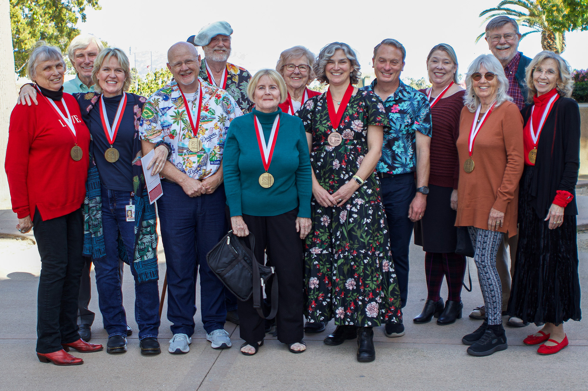2025 Faculty lecture group photo featuring Jennifer Maupin